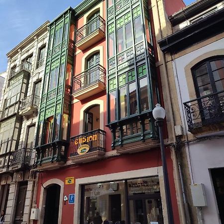 Pensión La Fruta Avilés Exterior foto